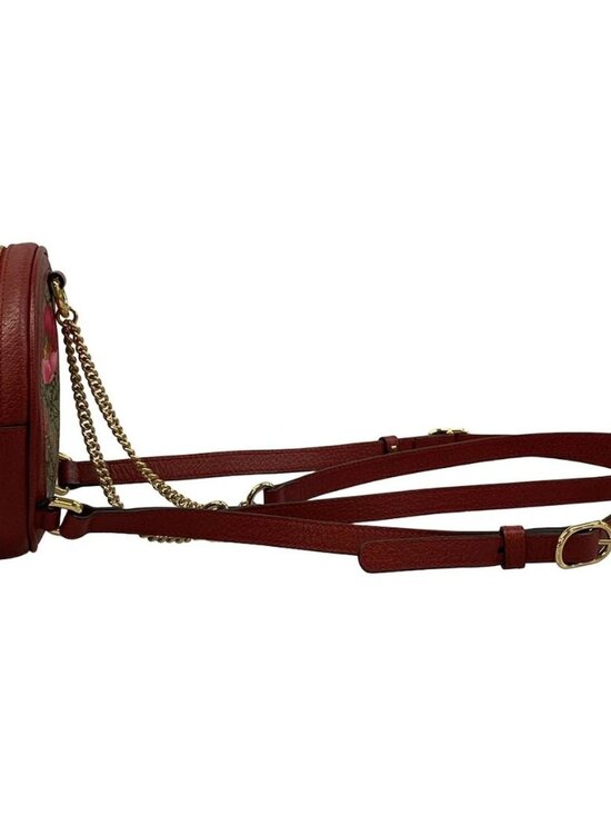 GUCCI Ophidia GG Mini Backpack/Guccitian 598661 Beige Red Multi PVC Cotton - main image 6